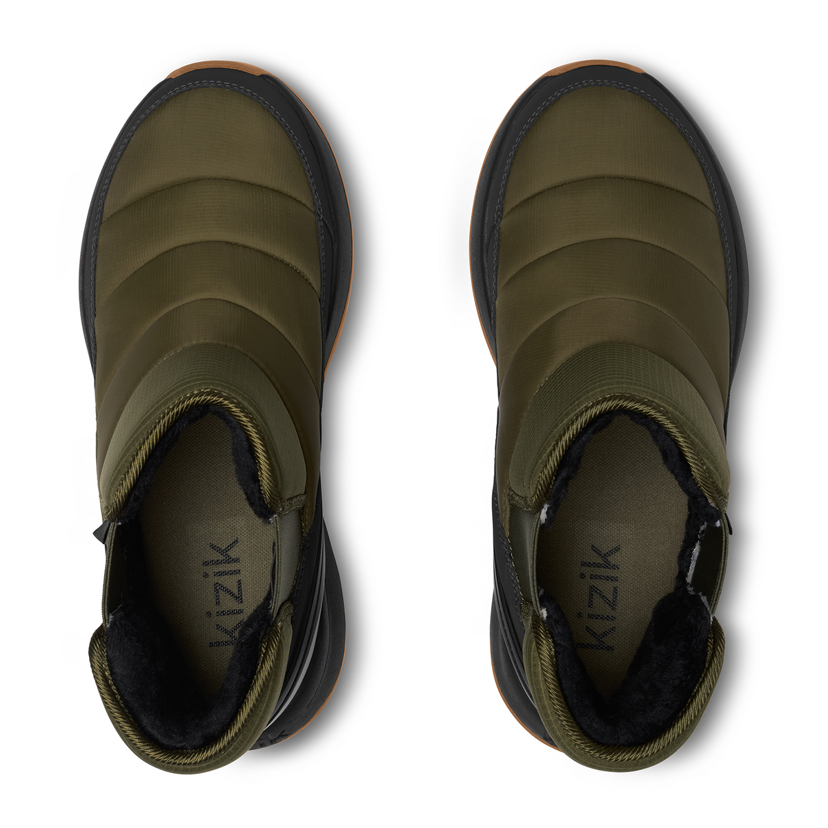 Kizik Juno 2 Low (Women) - Olive Night/Black Boots - Winter - Low - The Heel Shoe Fitters