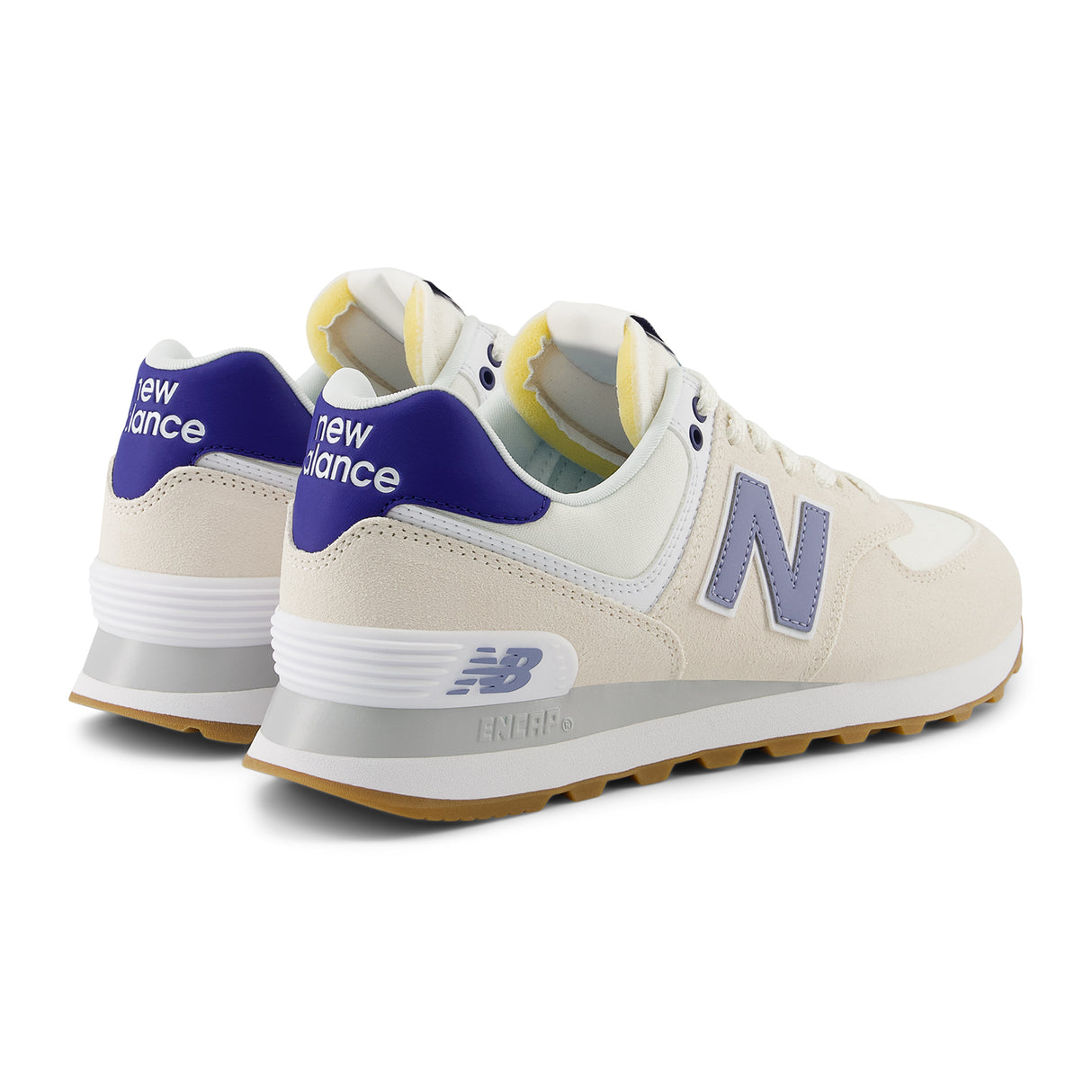 New Balance 574 Sneaker (Women) - Linen/Indigo Athletic - Casual - Lace Up - The Heel Shoe Fitters