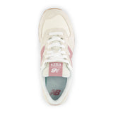 New Balance 574 Classic (Women) - Linen/Rosewood Athletic - Casual - Lace Up - The Heel Shoe Fitters