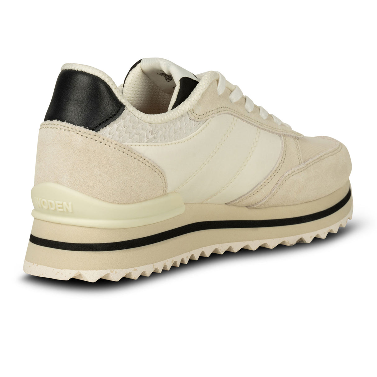 Woden Ronja Plateau Sneaker (Women) - Whisper White Athletic - Casual - Lace Up - The Heel Shoe Fitters