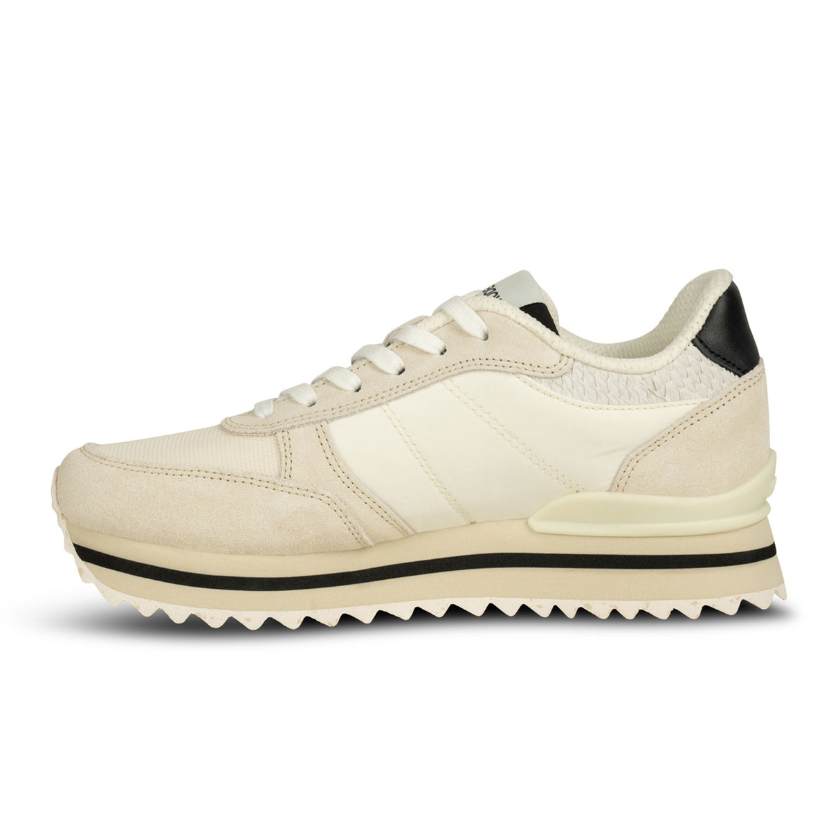 Woden Ronja Plateau Sneaker (Women) - Whisper White Athletic - Casual - Lace Up - The Heel Shoe Fitters