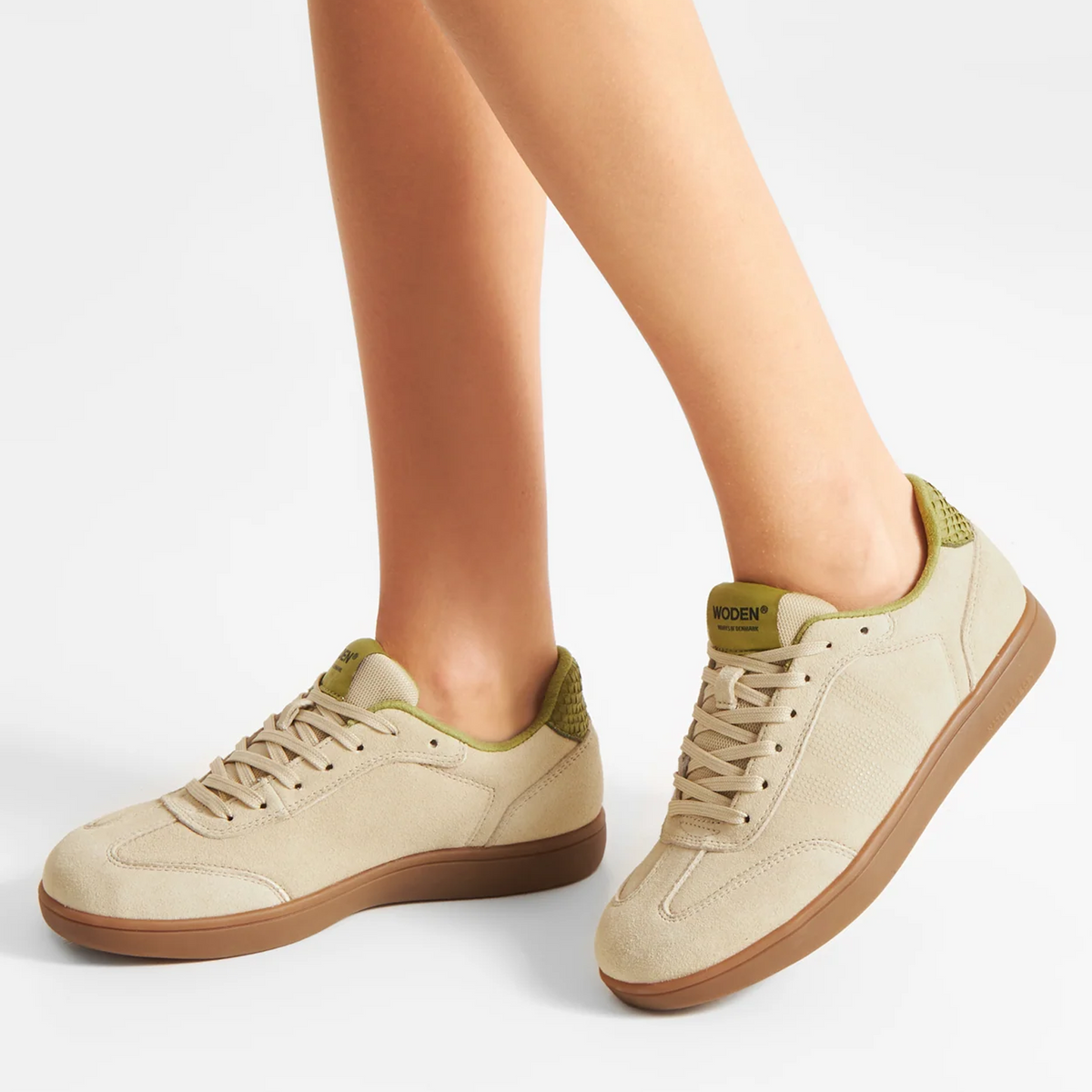 Woden Bjork T-Toe Sneaker (Women) - Desert
