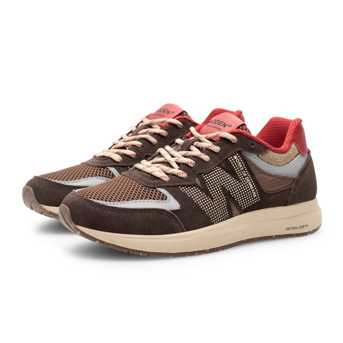 Woden Rigmor Open Mesh Sneakers (Women) - Cacao Multi