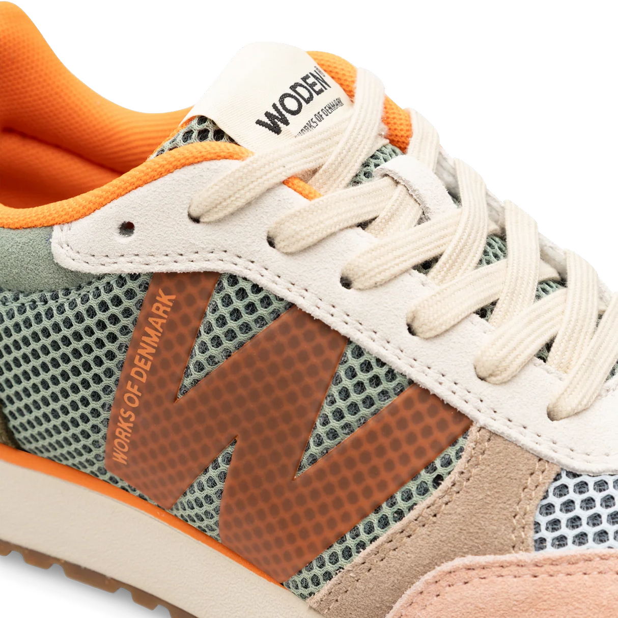 Woden Ronja Icon Sneaker (Women) - Light Algae Multi Athletic - Casual - Lace Up - The Heel Shoe Fitters