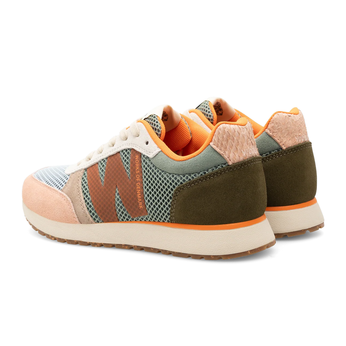 Woden Ronja Icon Sneaker (Women) - Light Algae Multi Athletic - Casual - Lace Up - The Heel Shoe Fitters
