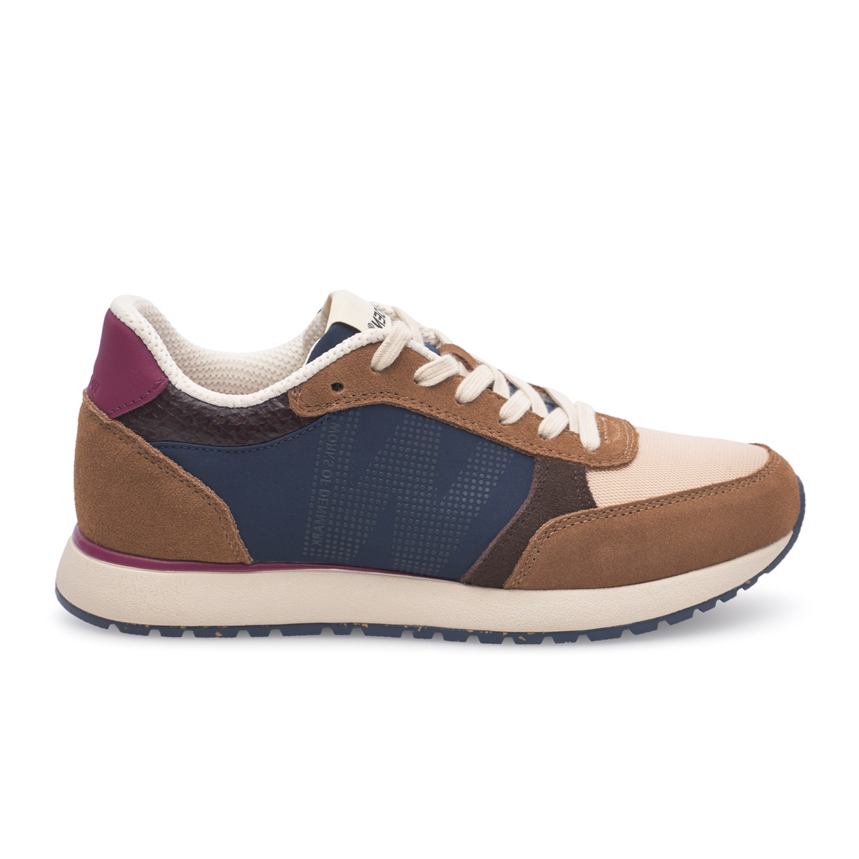Woden Ronja Sneaker (Women) - Caramel Multi Athletic - Casual - Lace Up - The Heel Shoe Fitters