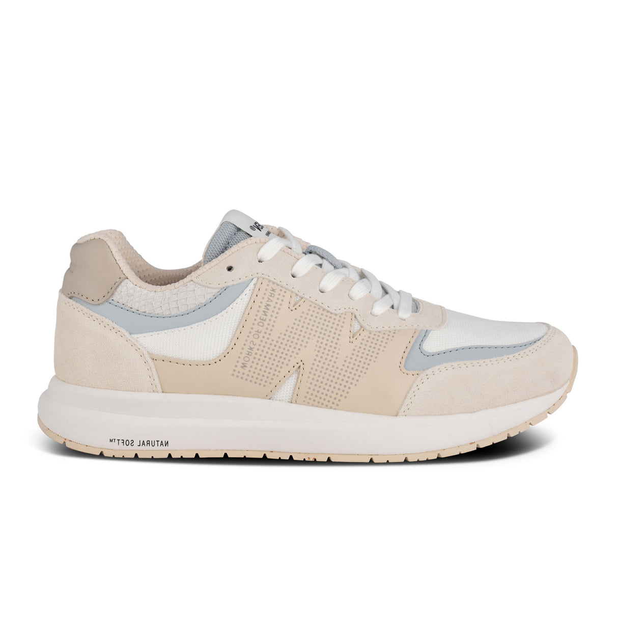 Woden Rigmor Reflective Sneaker (Women) - Ivory Athletic - Casual - Lace Up - The Heel Shoe Fitters