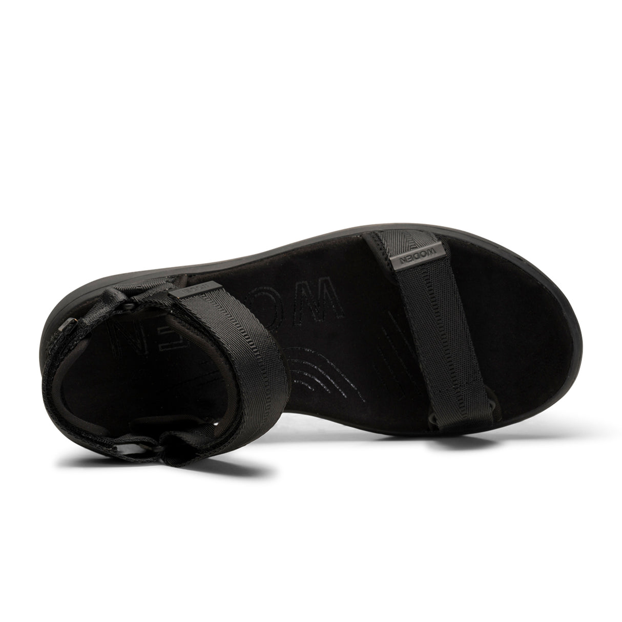 Woden Line Active Sandal (Women) - Black/Black Sandal - Active - The Heel Shoe Fitters