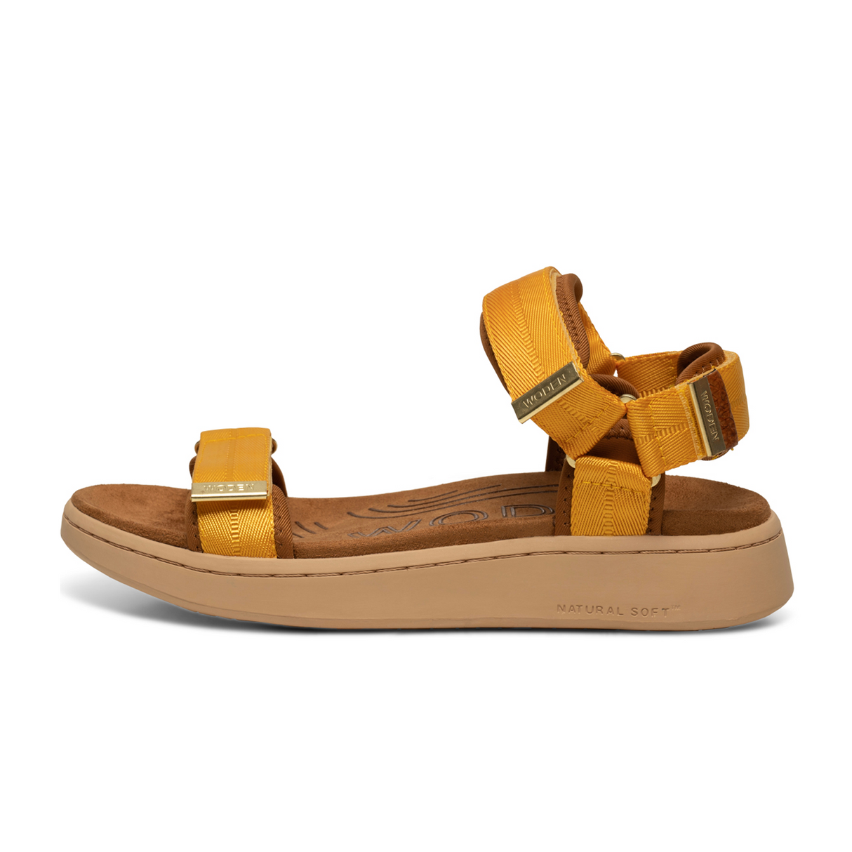 Woden Line Active Sandal (Women) - Old Gold Sandal - Active - The Heel Shoe Fitters