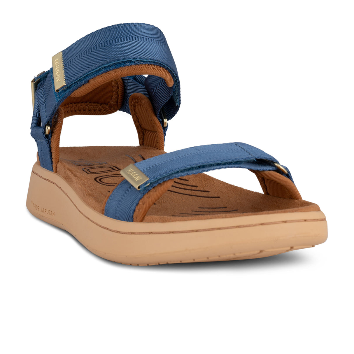 Woden Line Active Sandal (Women) - Old Denim Sandal - Active - The Heel Shoe Fitters