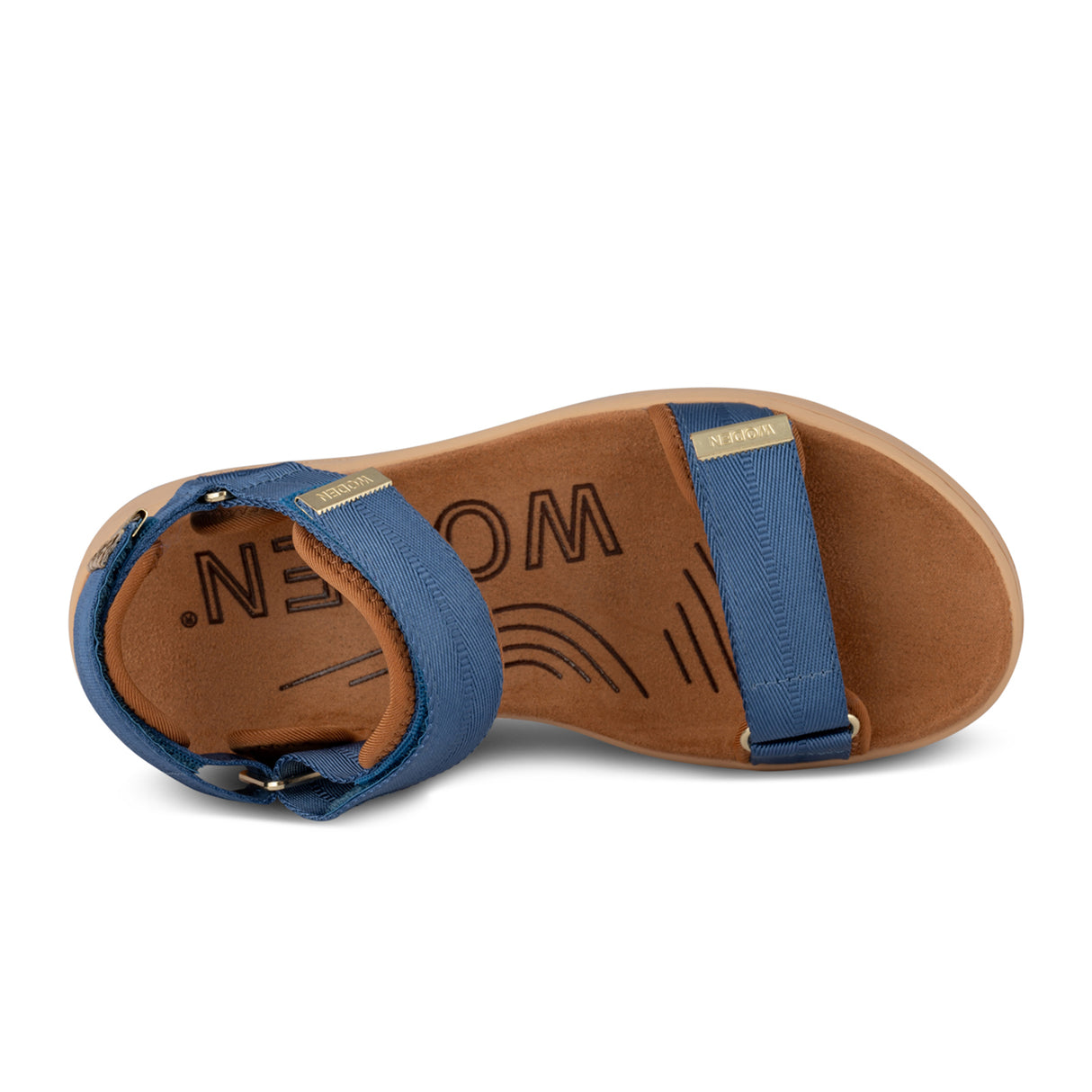 Woden Line Active Sandal (Women) - Old Denim Sandal - Active - The Heel Shoe Fitters