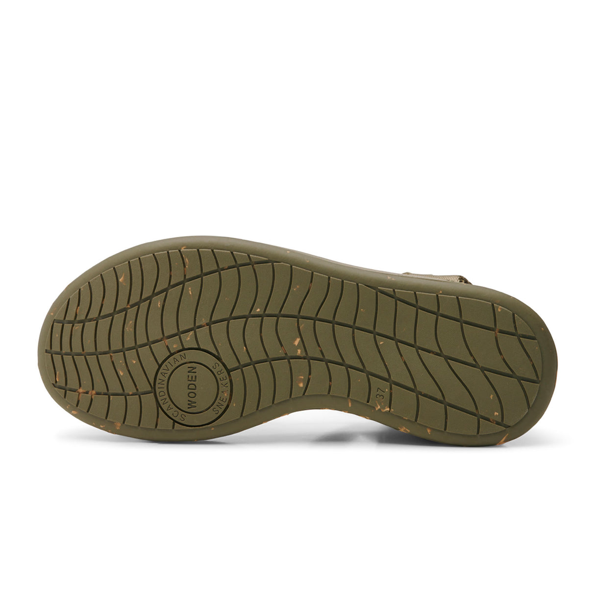 Woden Line Active Sandal (Women) - Dark Olive Sandal - Active - The Heel Shoe Fitters