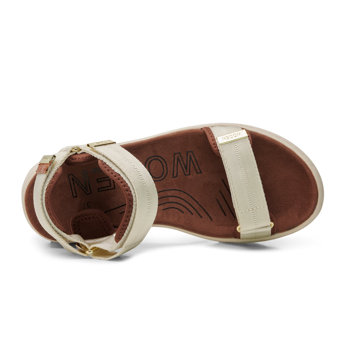 Woden Line Active Sandal (Women) - Ivory Sandal - Active - The Heel Shoe Fitters