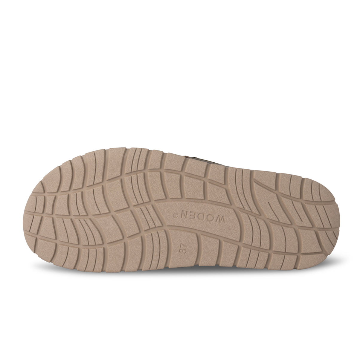 Woden Lisa Slide Sandal (Women) - Dark Olive Leather Sandal - Active - The Heel Shoe Fitters