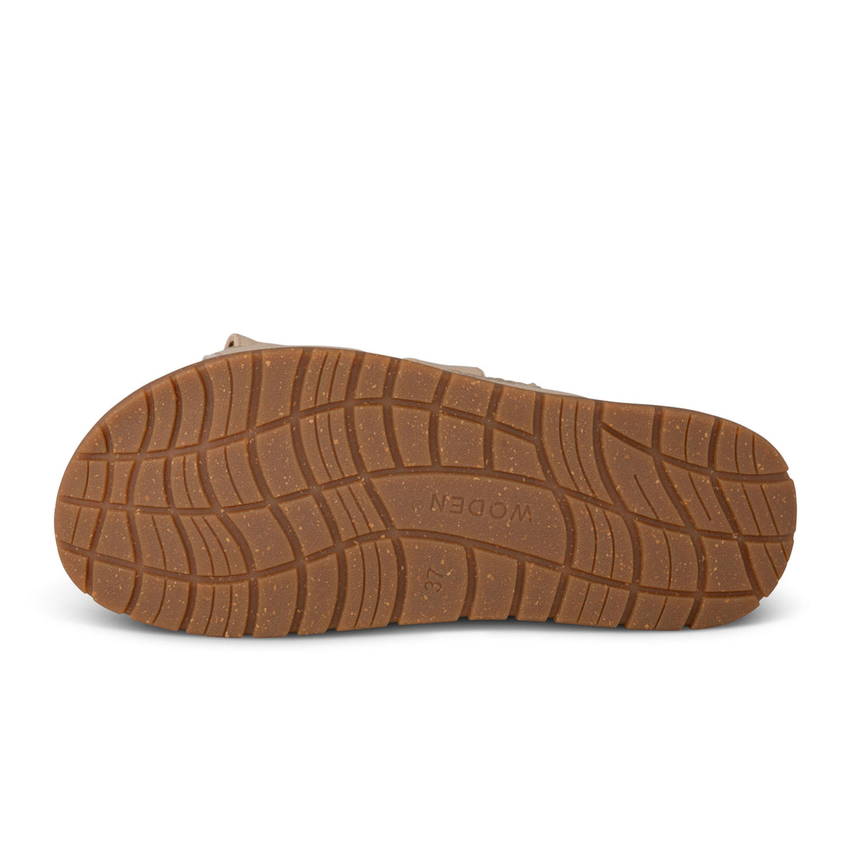 Woden Lisa Slide Sandal (Women) - Coffee Cream Leather Sandal - Active - The Heel Shoe Fitters