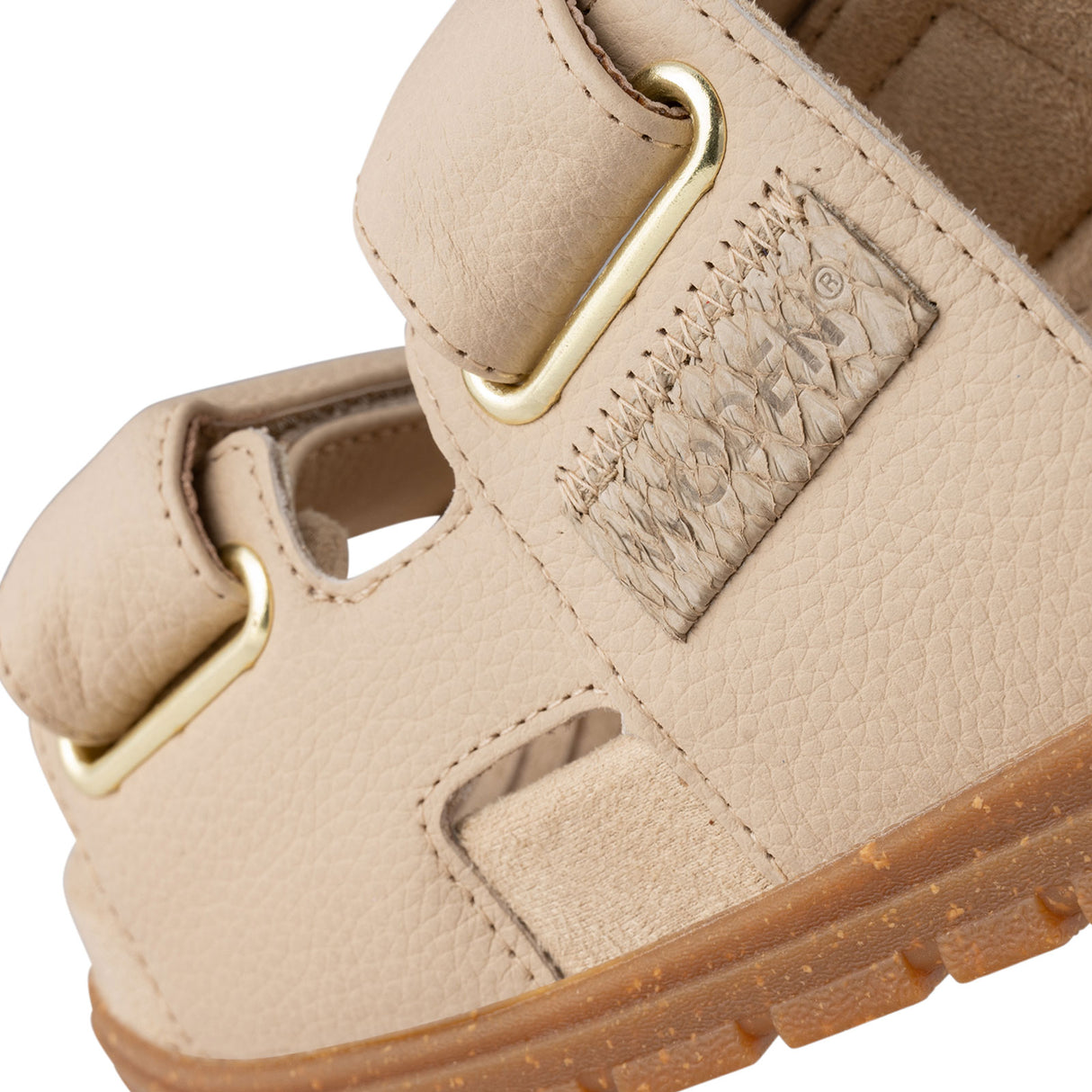 Woden Lisa Slide Sandal (Women) - Coffee Cream Leather Sandal - Active - The Heel Shoe Fitters