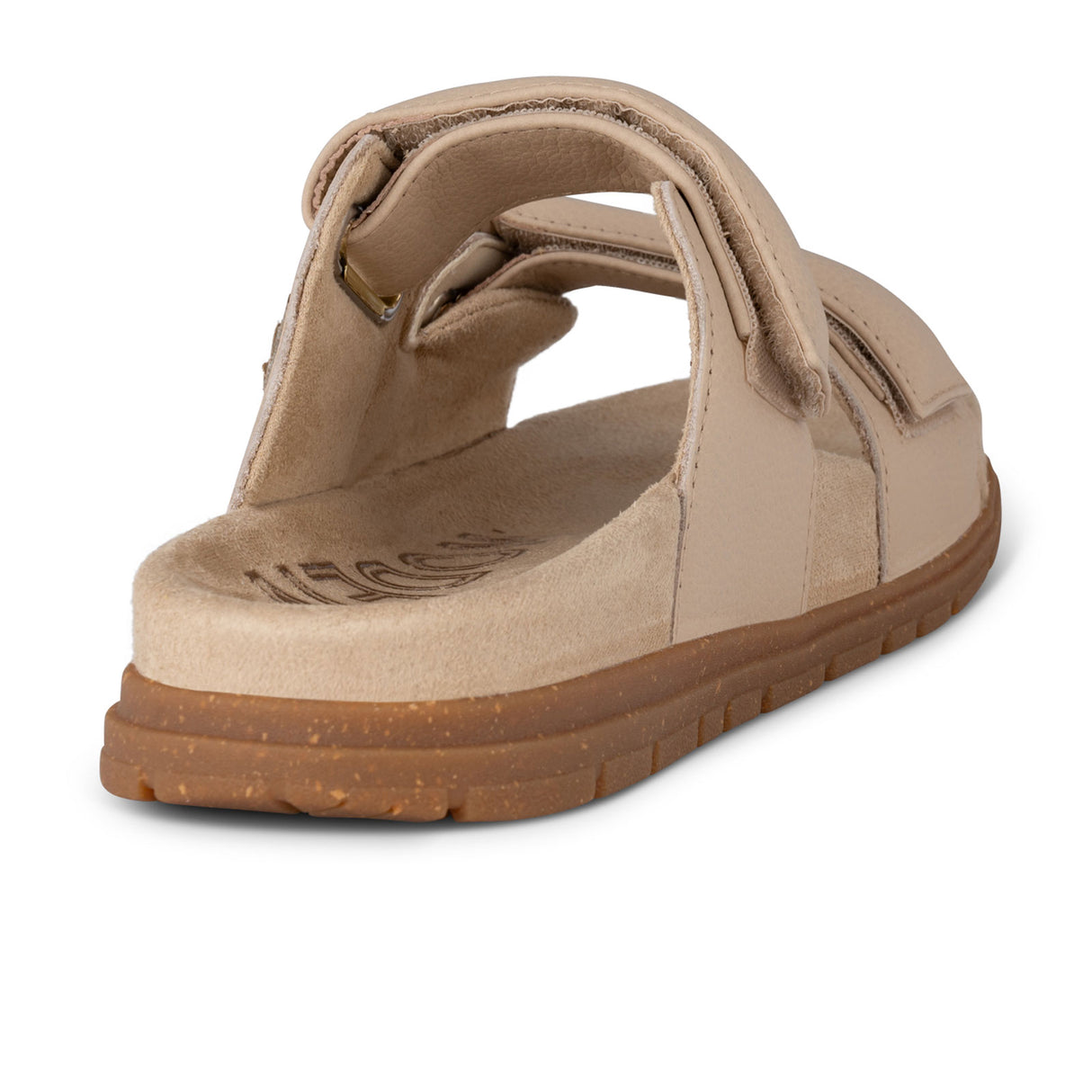 Woden Lisa Slide Sandal (Women) - Coffee Cream Leather Sandal - Active - The Heel Shoe Fitters