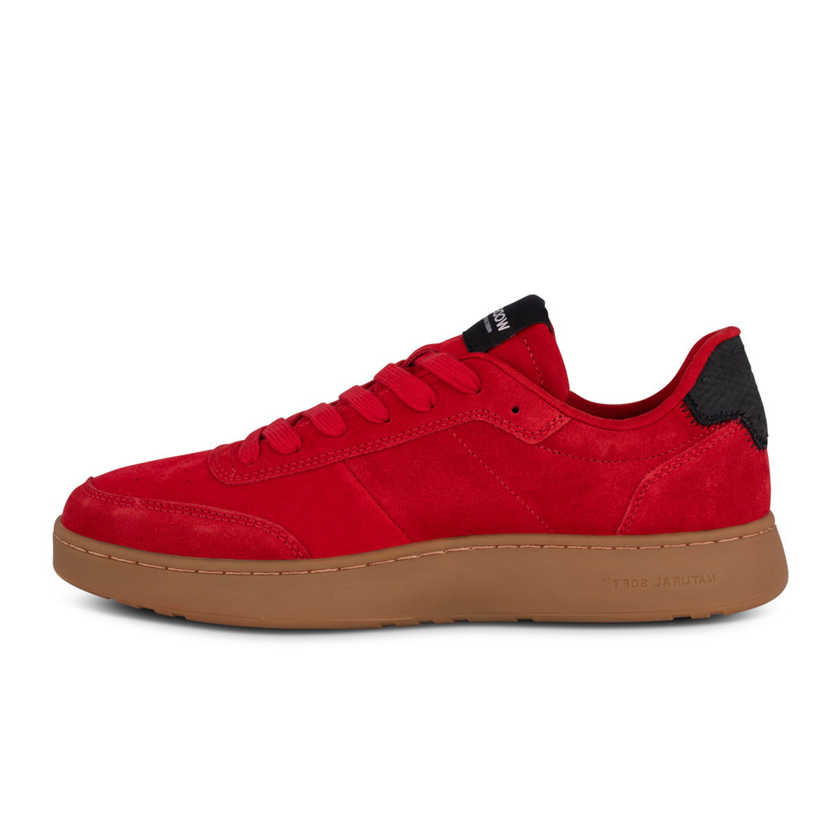 Woden Toke Sneaker (Men) - Fire Red Athletic - Casual - Lace Up - The Heel Shoe Fitters