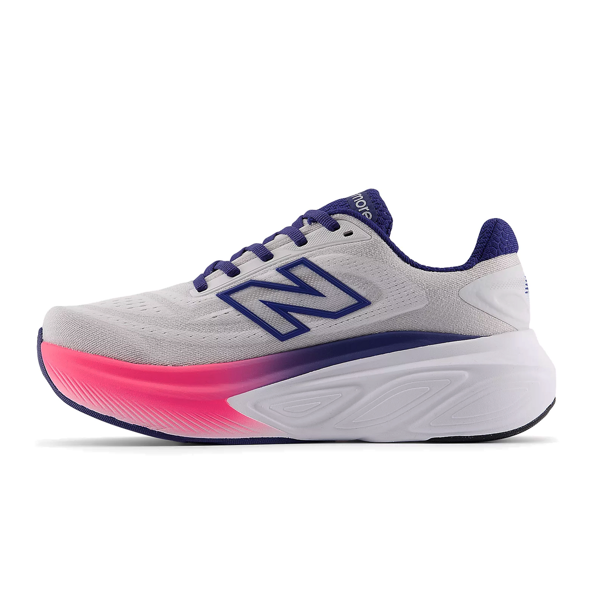 New Balance Fresh Foam X More v6 Running Shoe (Women) - Reflection/Blue Oyster/Pink Heat