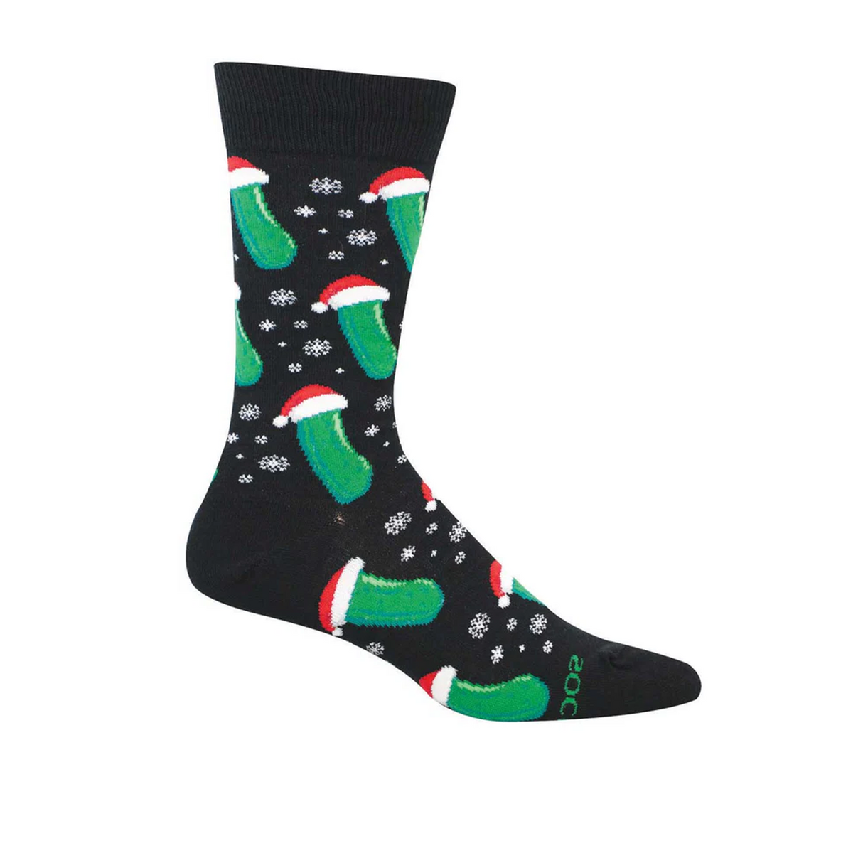 SockSmith Christmas Pickle Crew Sock (Men) - Black Accessories - Socks - Lifestyle - The Heel Shoe Fitters