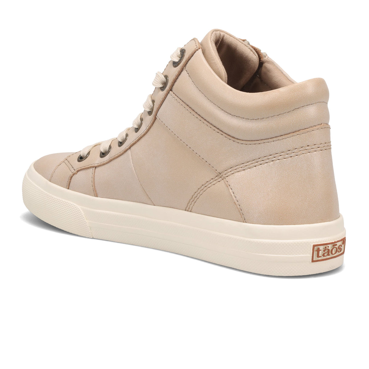 Taos Winner Mid Top Sneaker (Women) - Oyster Athletic - Casual - Lace Up - The Heel Shoe Fitters
