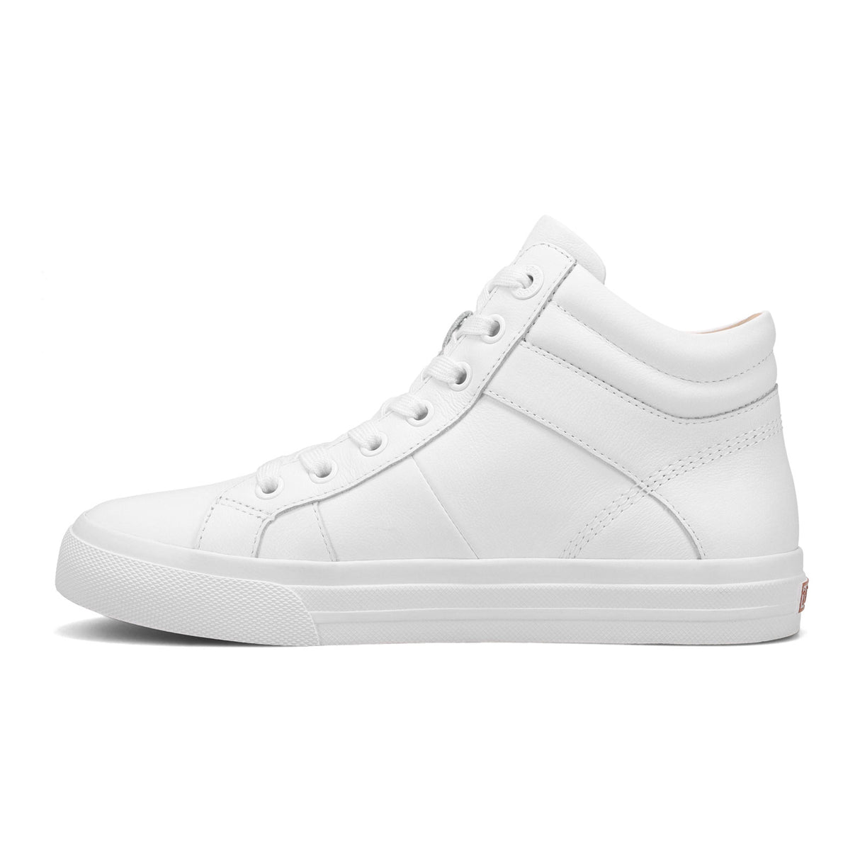 Taos Winner Mid Top Sneaker (Women) - White Athletic - Casual - Lace Up - The Heel Shoe Fitters