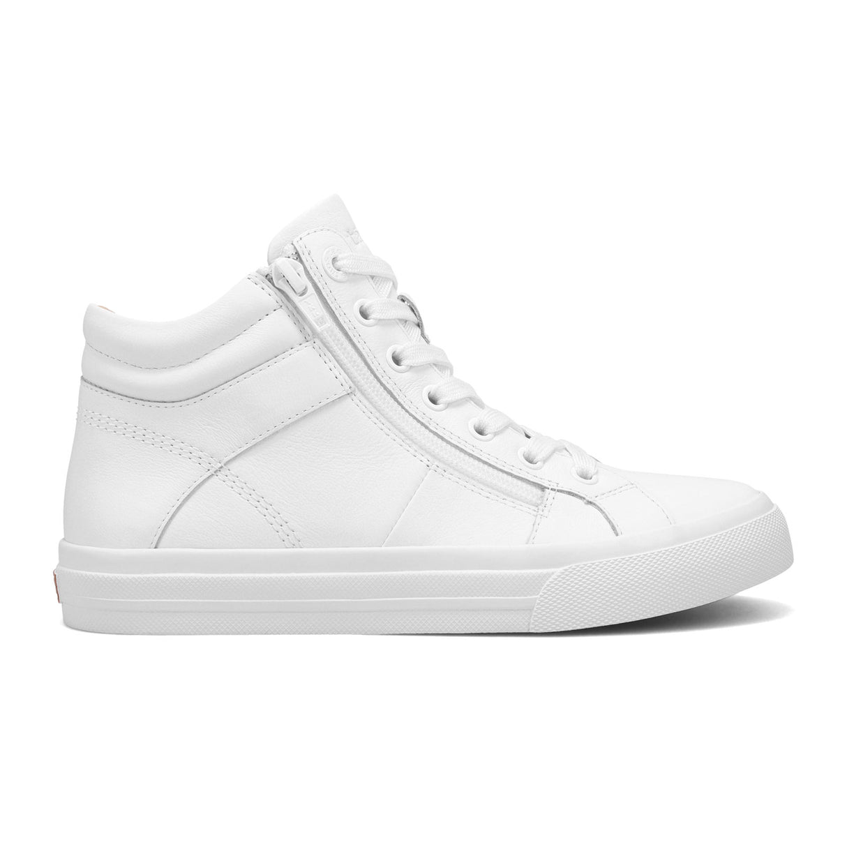 Taos Winner Mid Top Sneaker (Women) - White Athletic - Casual - Lace Up - The Heel Shoe Fitters