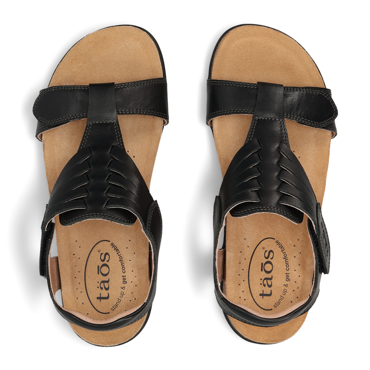 Taos Wonderful Backstrap Sandal (Women) - Black Sandal - Backstrap - The Heel Shoe Fitters