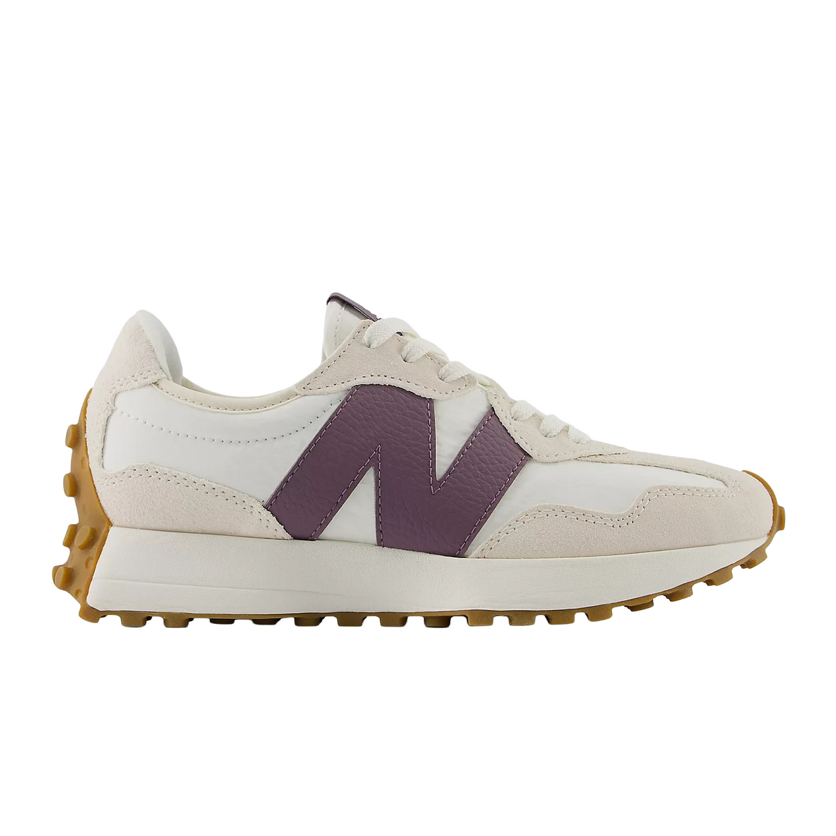 New Balance 327 Sneaker (Women) - Linen/Sea Salt/Dark Ice Wine