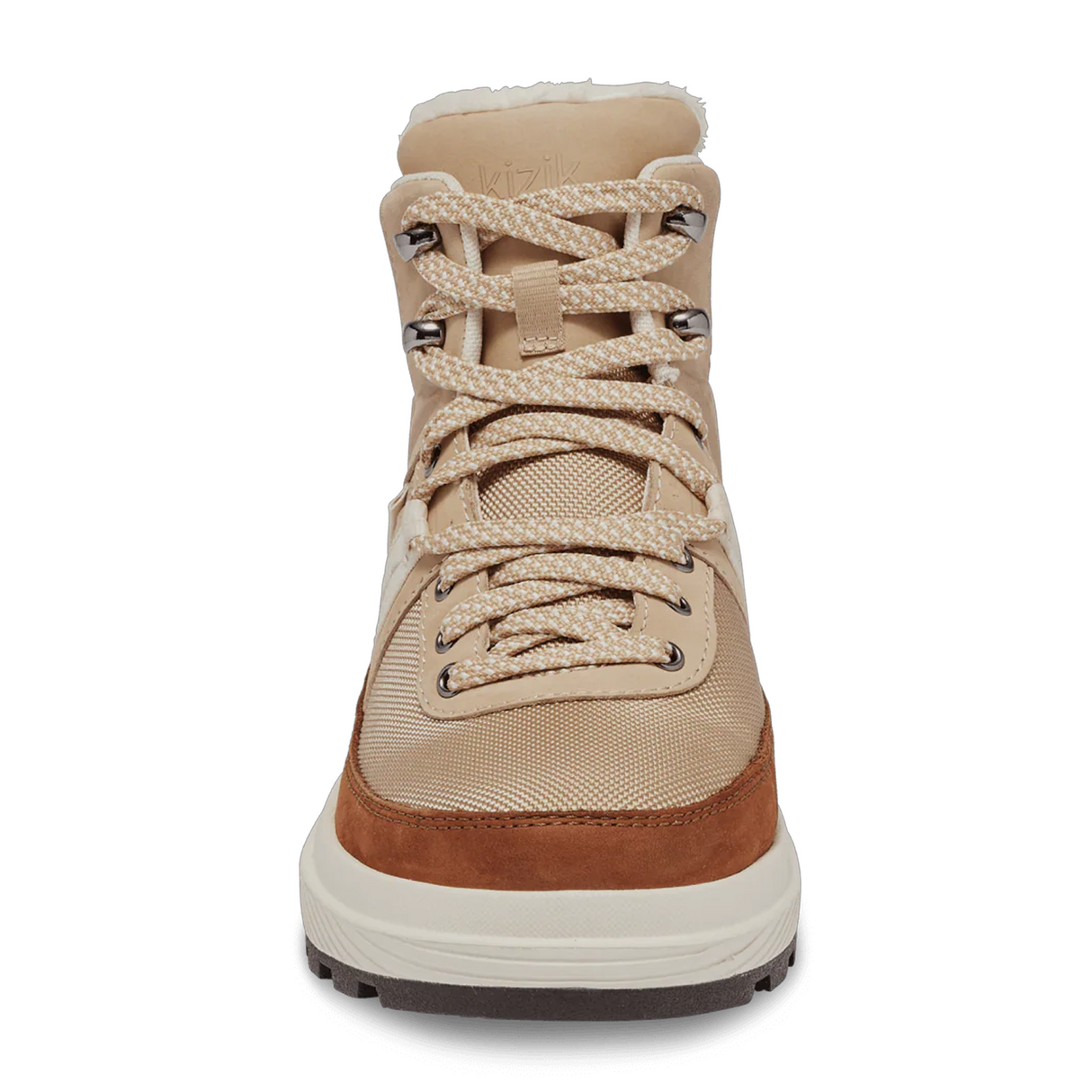 Kizik Sierra Boot (Women) - Latte Athletic - Casual - Lace Up - The Heel Shoe Fitters