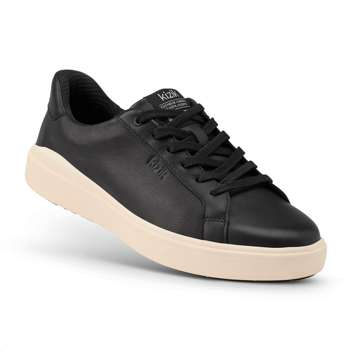 Kizik Vegas 2 Sneaker (Women) - Black/Pristine Athletic - Casual - Lace Up - The Heel Shoe Fitters