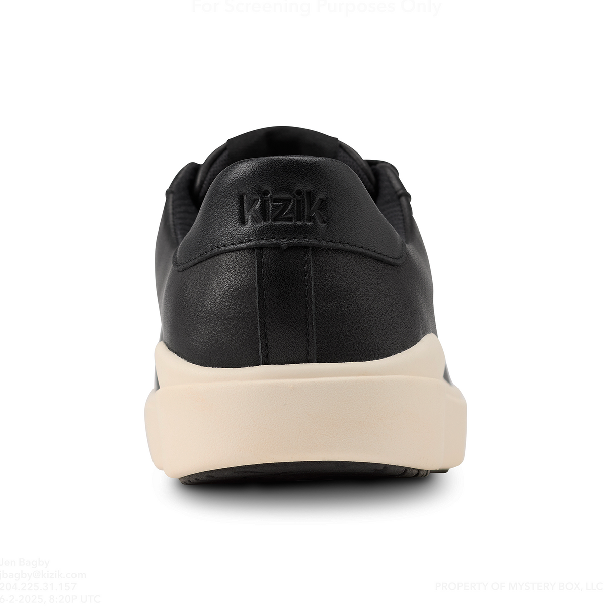 Kizik Vegas 2 Sneaker (Women) - Black/Pristine Athletic - Casual - Lace Up - The Heel Shoe Fitters