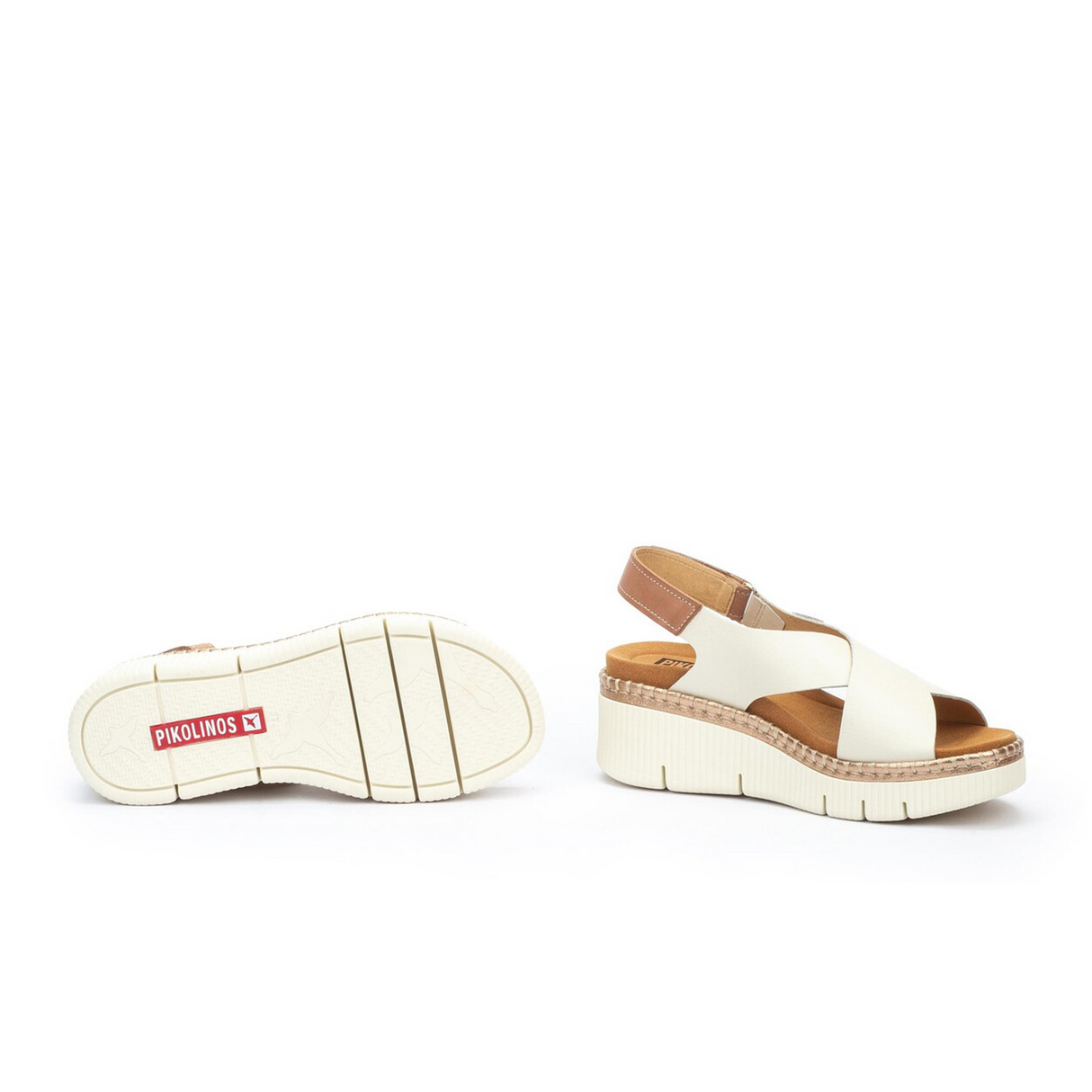 Pikolinos Gomera W0K-0606C1 Wedge Sandal (Women) - Nata Sandal - Heel/Wedge - The Heel Shoe Fitters