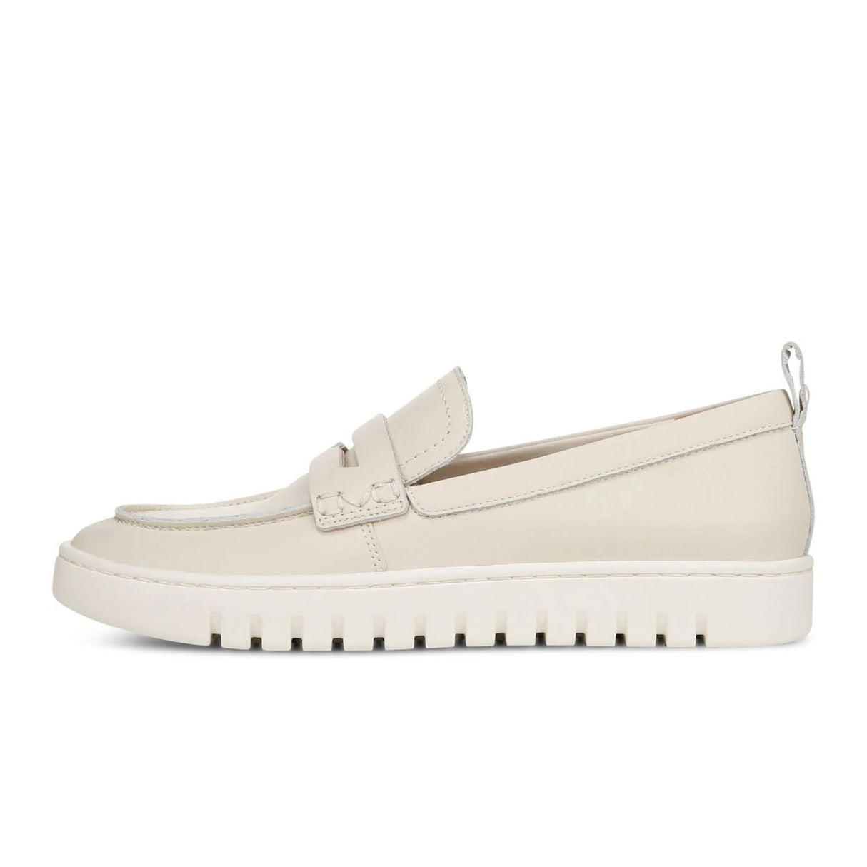 Vionic Uptown Loafer (Women) - Cream Leather Dress-Casual - Loafers - The Heel Shoe Fitters