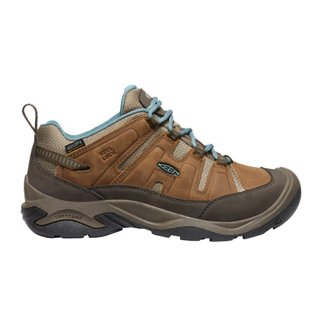Keen Circadia Waterproof Hiking Shoe (Women) - Syrup/North Atlantic Hiking - Low - The Heel Shoe Fitters