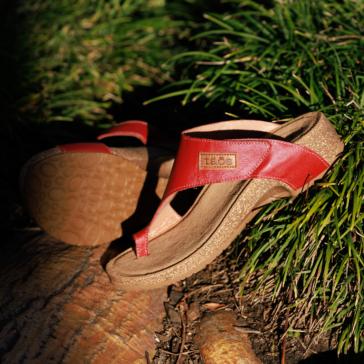 Taos Loop Sandal (Women) - Red Sandal - Thong - The Heel Shoe Fitters