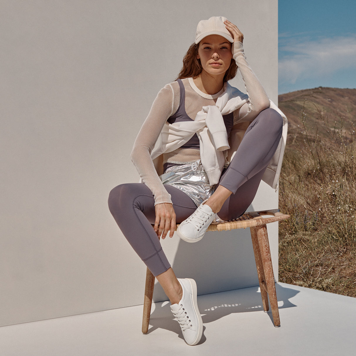 Vionic Winny Sneaker (Women) - White Nappa Athletic - Casual - Lace Up - The Heel Shoe Fitters