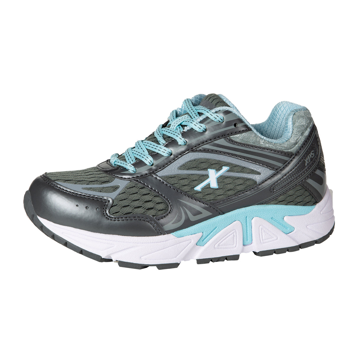 Xelero Genesis XPS Walking Shoe (Women) - Graphite/Mint Athletic - Running - Motion Control - The Heel Shoe Fitters