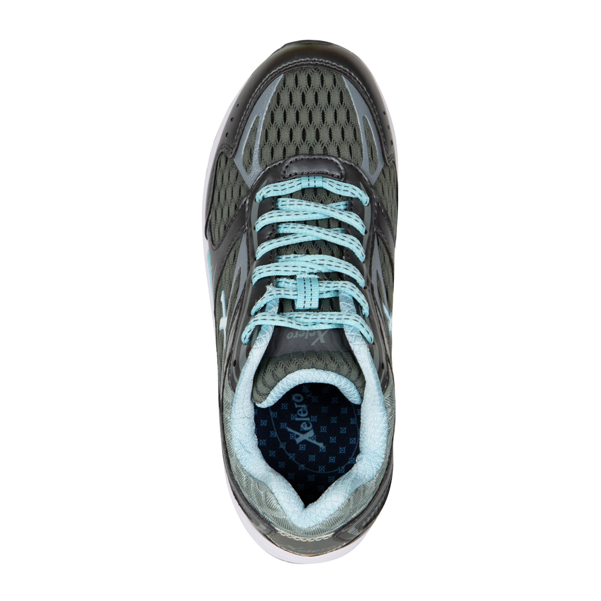 Xelero Genesis XPS Walking Shoe (Women) - Graphite/Mint Athletic - Running - Motion Control - The Heel Shoe Fitters