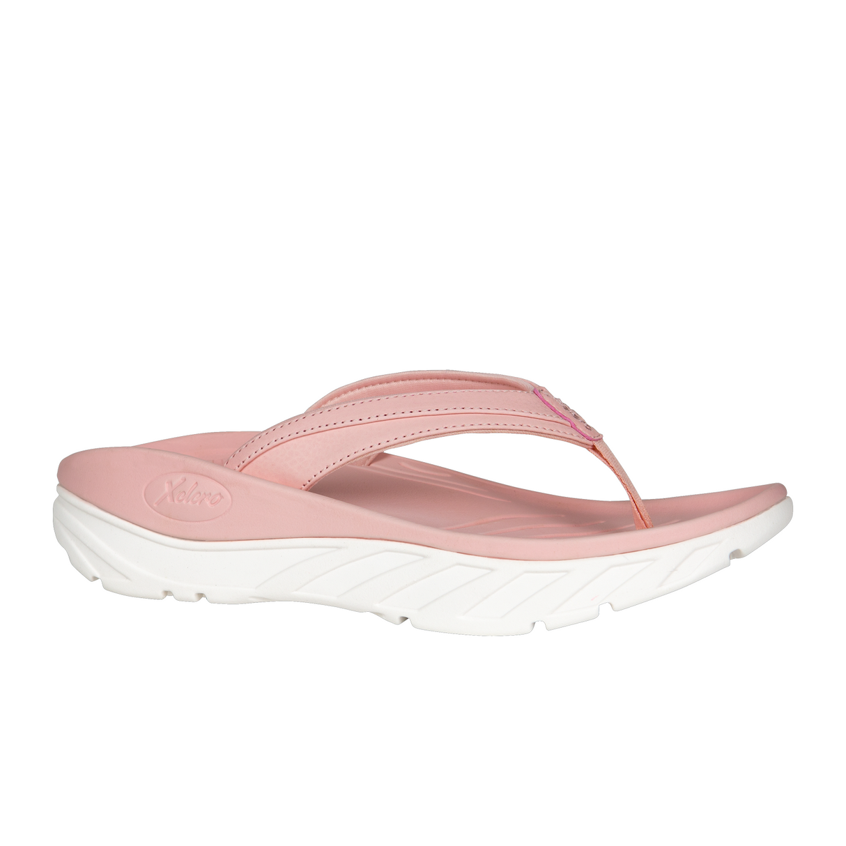 Xelero Tru Sandal (Women) - Pink/Snow Sandal - Thong - The Heel Shoe Fitters