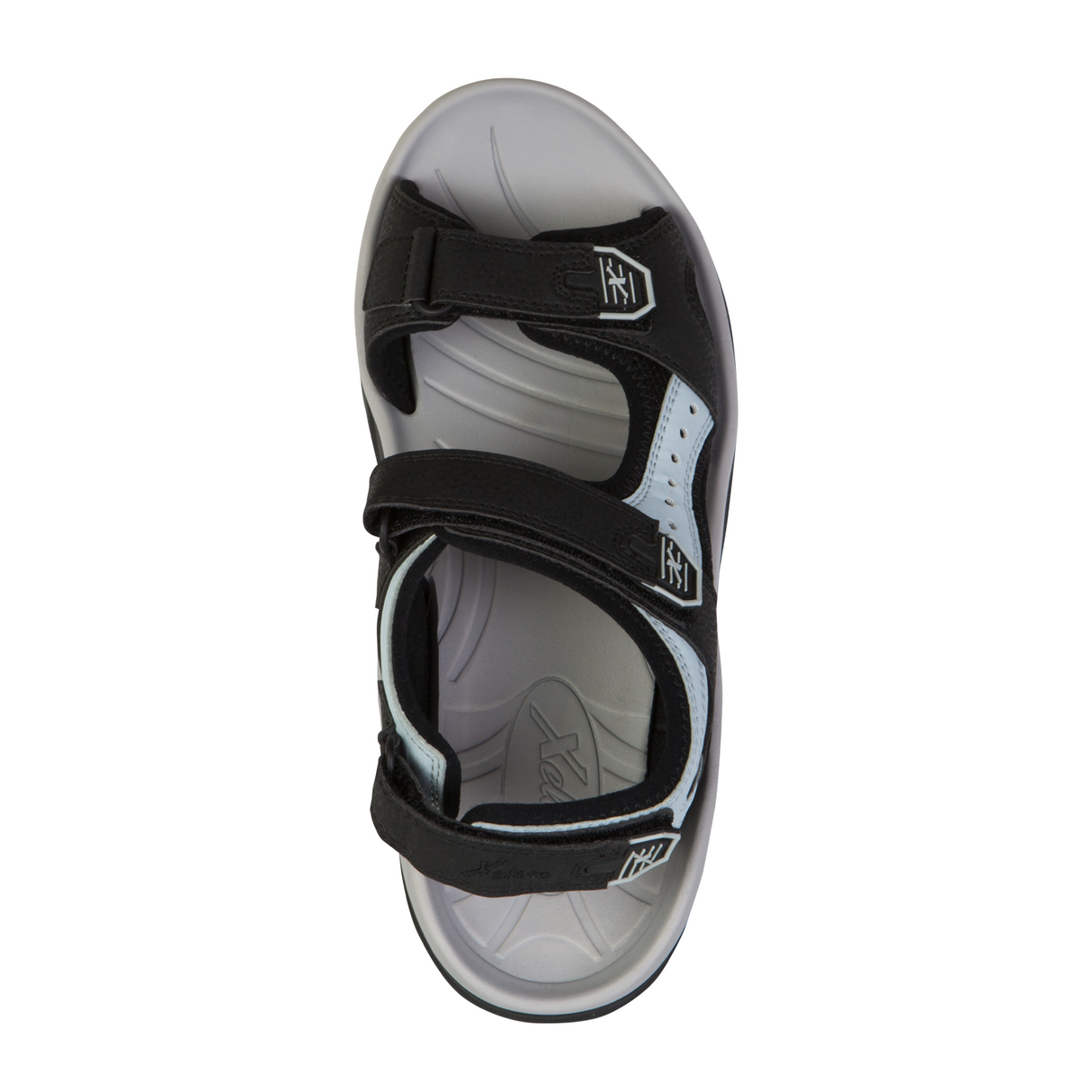 Xelero Tru Trek Active Sandal (Women) - Black/Grey/Light Blue Sandal - Active - The Heel Shoe Fitters
