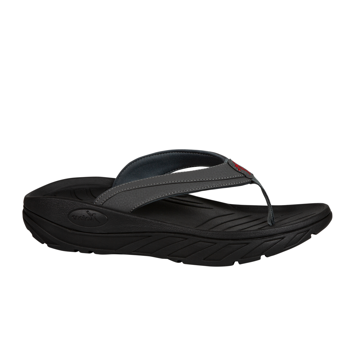 Xelero Tru Sandal (Men) - Charcoal Sandal - Thong - The Heel Shoe Fitters