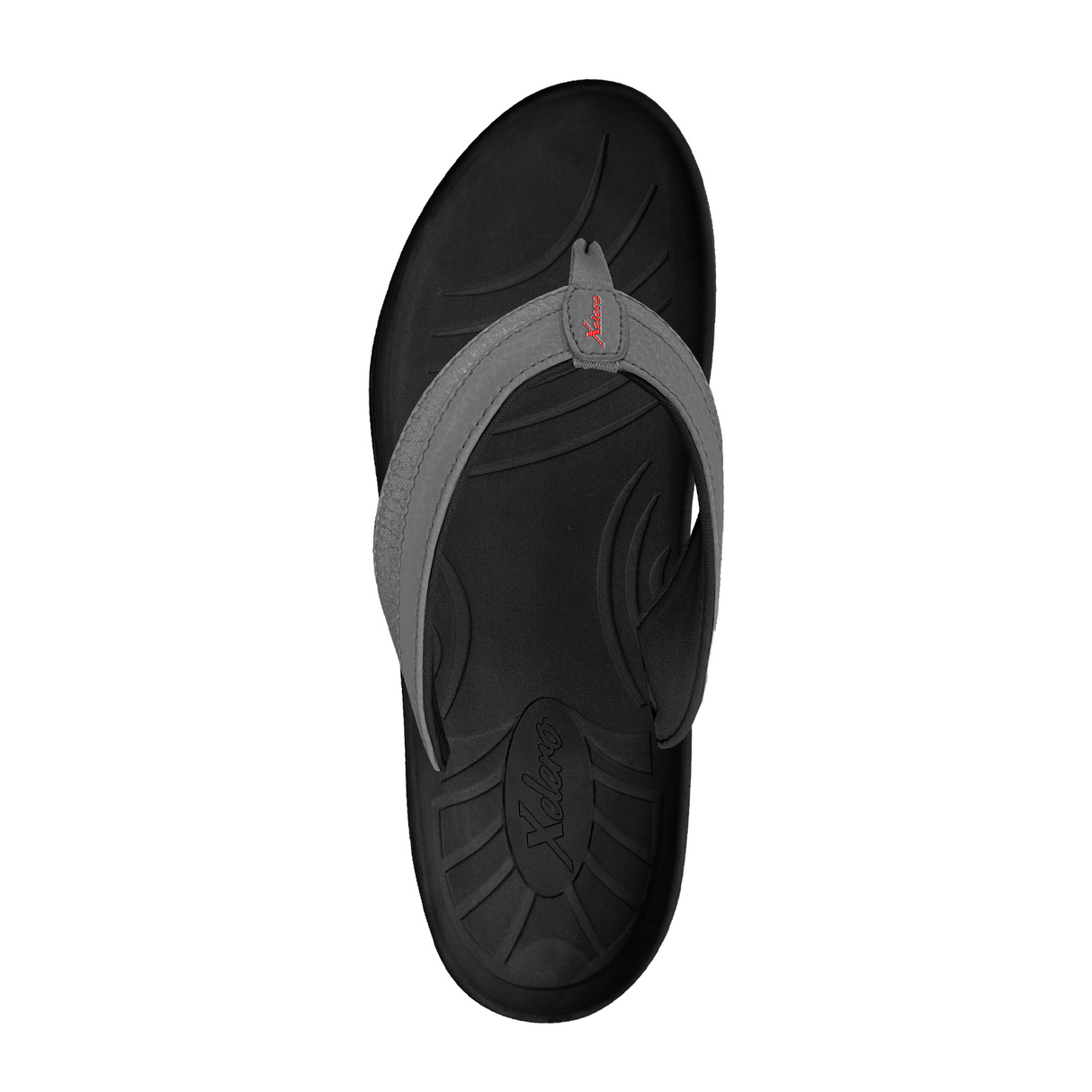 Xelero Tru Sandal (Men) - Charcoal Sandal - Thong - The Heel Shoe Fitters