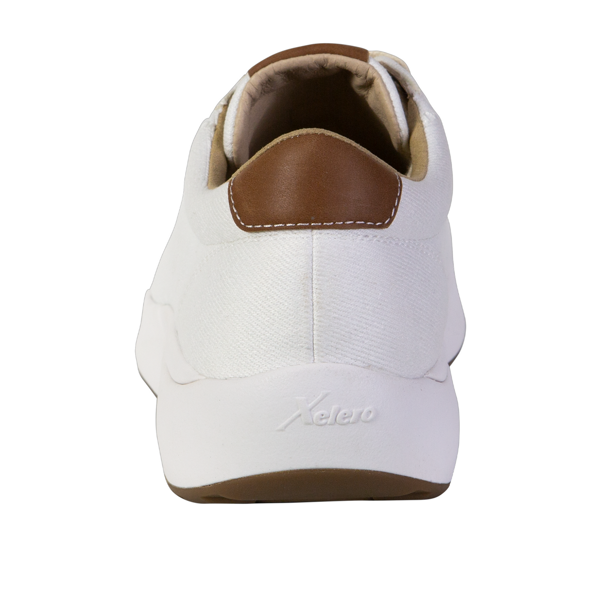 Xelero Heidi Walking Shoe (Women) - White Canvas Athletic - Casual - Lace Up - The Heel Shoe Fitters