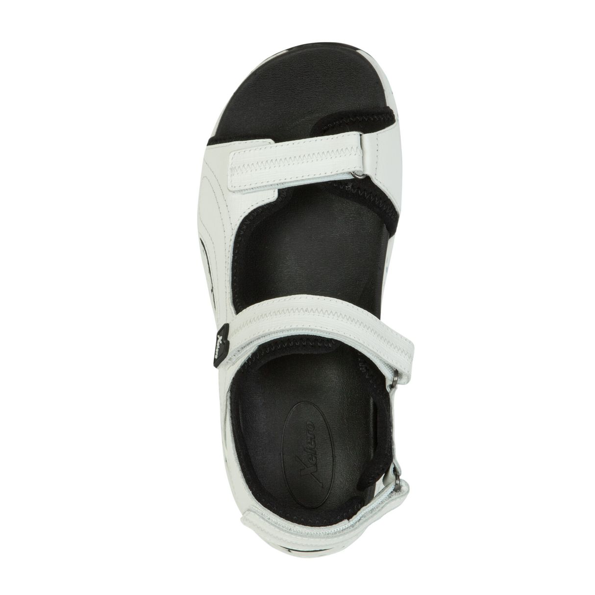 Xelero Sofia Backstrap Sandal (Women) - Ice/Black Sandal - Backstrap - The Heel Shoe Fitters