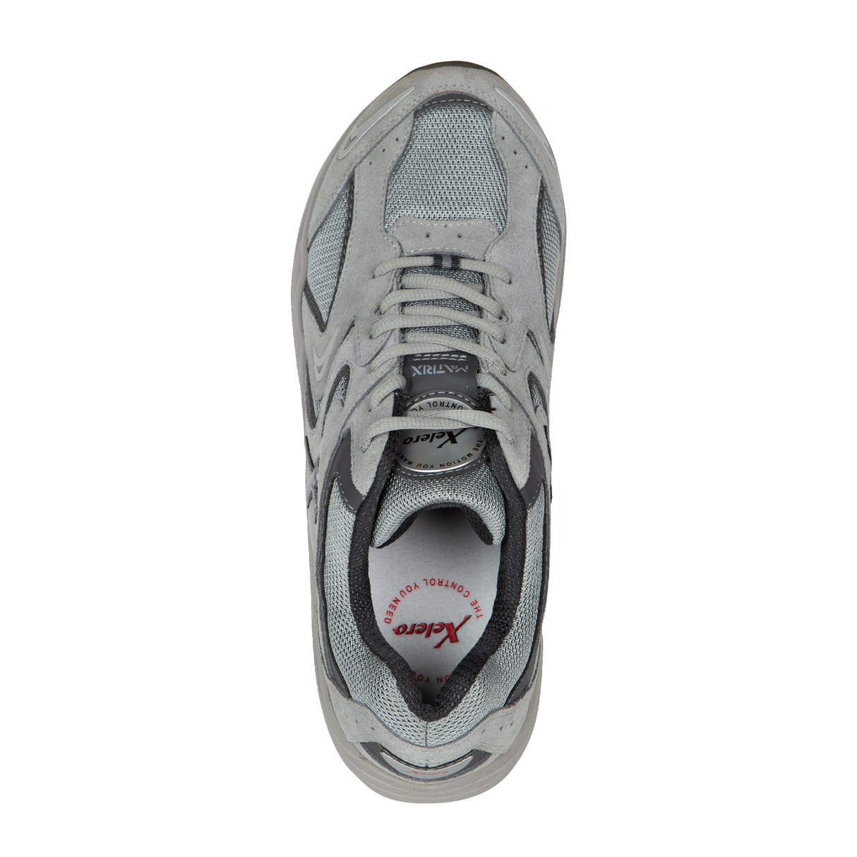 Xelero Matrix 2020 Walking Shoe (Men) - Grey/Graphite Athletic - Running - Motion Control - The Heel Shoe Fitters