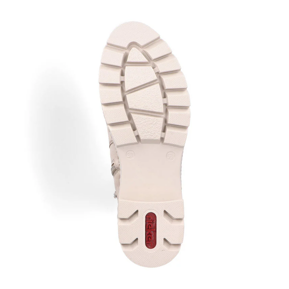 Rieker Prisca X5772-60 Chelsea Boot (Women) - Beige Boots - Casual - Mid - The Heel Shoe Fitters