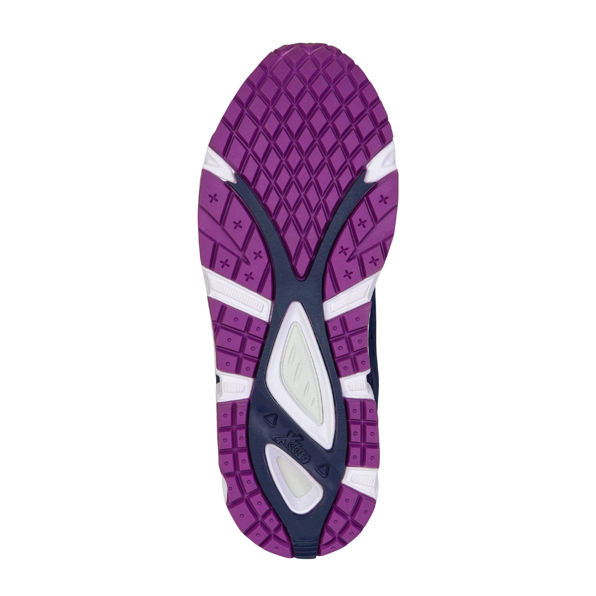 Xelero Genesis II Walking Shoe (Women) - Navy/Amethyst Athletic - Running - Motion Control - The Heel Shoe Fitters