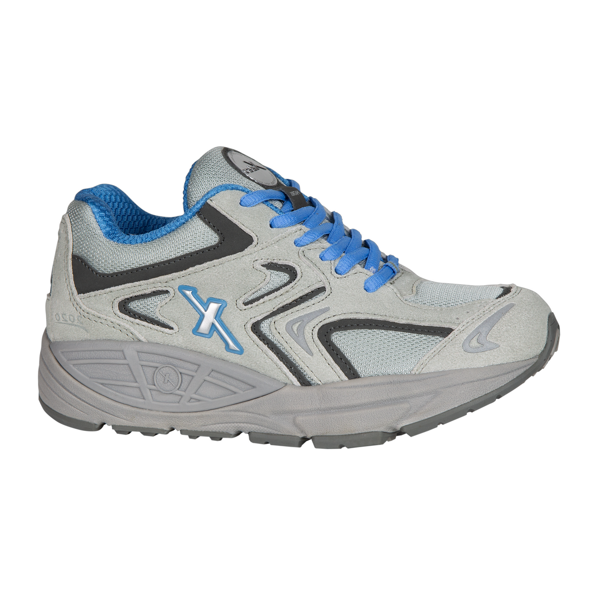 Xelero Matrix 2020 Walking Shoe (Women) - Grey/Coastal Blue Athletic - Running - Motion Control - The Heel Shoe Fitters