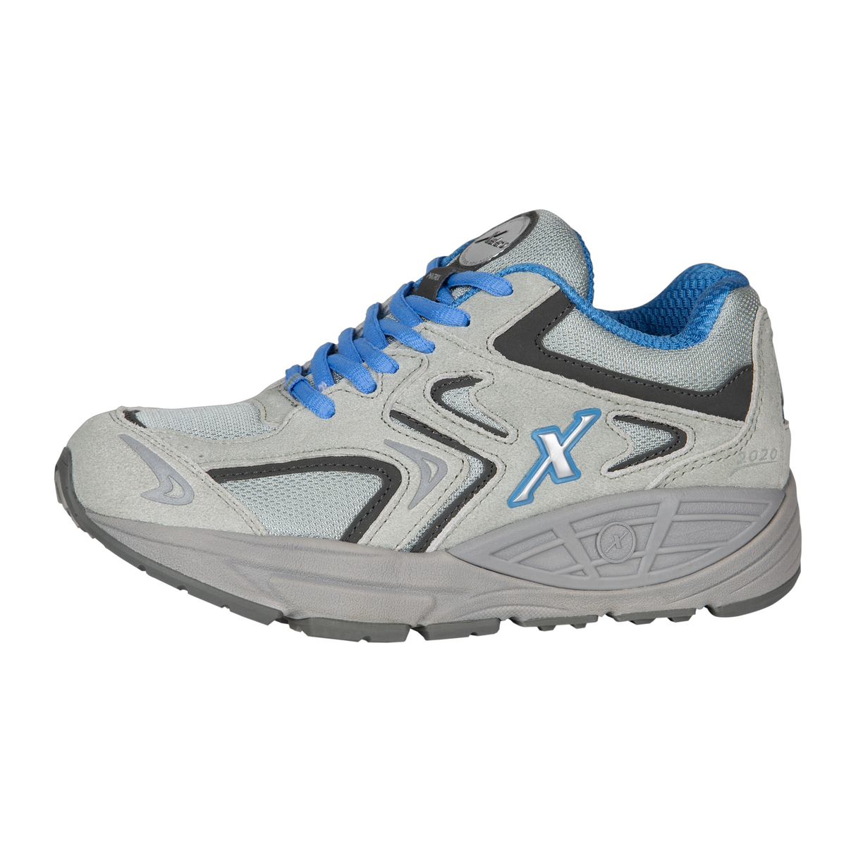 Xelero Matrix 2020 Walking Shoe (Women) - Grey/Coastal Blue Athletic - Running - Motion Control - The Heel Shoe Fitters
